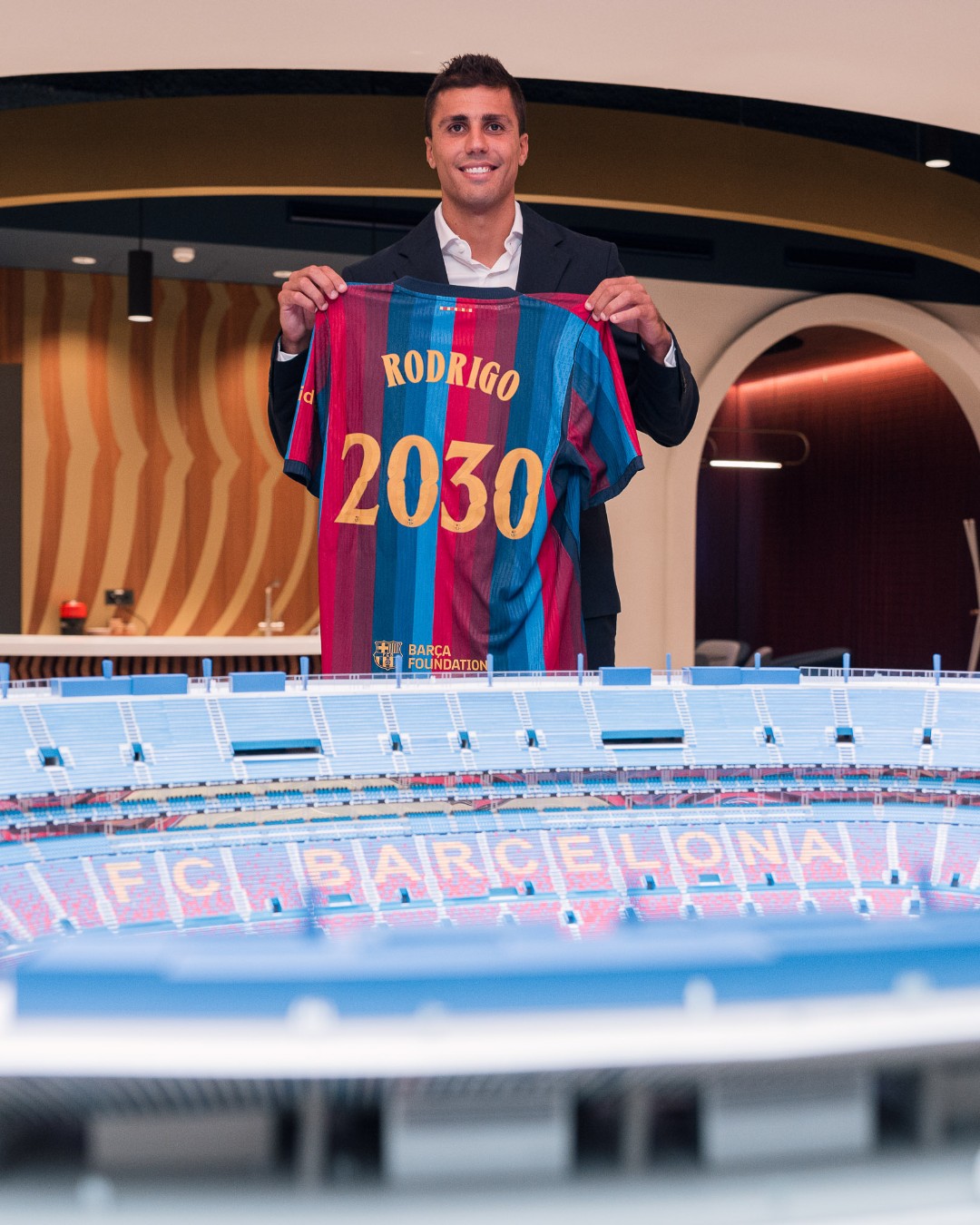 Rodri stigao u Barcelonu: „San mi je igrati za ovaj klub"